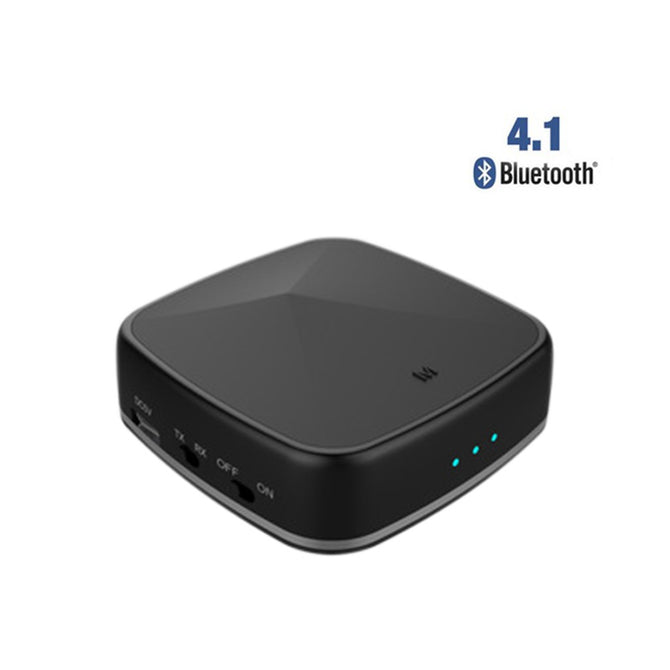 JRBCO3 Bluetooth Audio Receiver Hi-Fi Wireless Audio Adapter For Car Home Music Streaming Stereo System Black