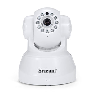 Sricam 1.0MP 720P HD Wireless Wi-Fi Network Surveillance Camera w/ Infrared Night Vision / Bidirectional Intercom - EU Plug