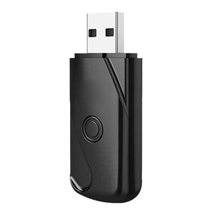 Wireless USB Bluetooth Dongle Sound Receiver Adapter Transmitter for Laptop - Black