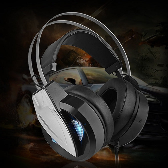 Aichao603 Game Headphones Head-Mounted CF E-sports Headset Shock Computer Earphones Random Color