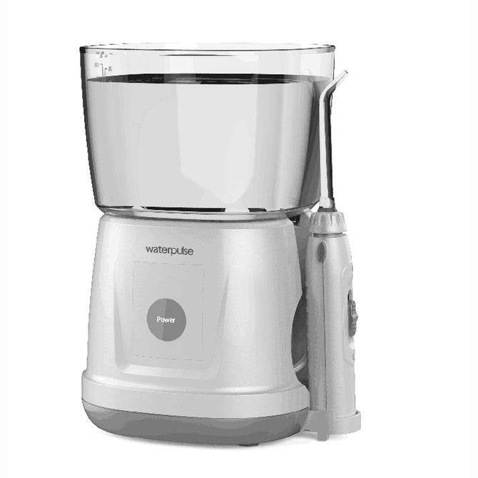 Waterpulse V700 Electric Pulse Oral Irrigator Plaque Removal Dental Water Flosser 1000ml Household Tooth Washing Device Black/CN