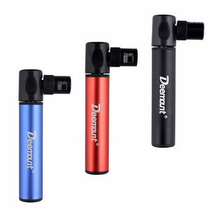 45g Portable Aluminum Alloy Mini Bicycle Hand Pump Urltra-Light MTB Mountain Bike Cycling Air Pump Tire Ball Inflator Black