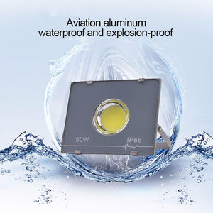 Ultrathin 50W AC165-265V LED Flood Light Outdoor Waterproof LED Floodlight White Light White/50W