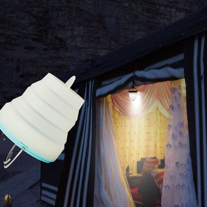 UF-YD13 USB Charging Folding Silicone Colorful Color-Changing Camping Tent Light