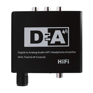 VRrobot NK-C6 Digital to Analog Audio HiFi Headphone Amplifier Toslink Coaxial Mutual Converter