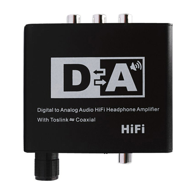 VRrobot NK-C6 Digital to Analog Audio HiFi Headphone Amplifier Toslink Coaxial Mutual Converter