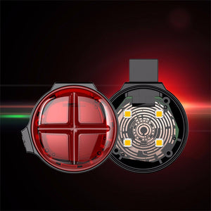 TWOOC Waterproof Bicycle Brake Induction Rear Light USB Rechargeable LED MTB Bike Tail Light Cycling Safety Taillight Black