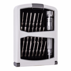 Nanch Precision Screwdriver Set 23 Pcs With 22 Bits S2 Steel Repair Tool Kit For IPhone/Computer/Electronics/Laptops (Random Color)