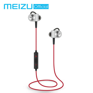 Original Meizu EP51 Wireless Bluetooth Earphone Headset, Apt-X Stereo Waterproof Sports In-Ear Earbuds with Mic - Red + Black