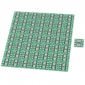 BTOOMET 50Pcs SO8 SOP8 SSOP8 TSSOP8 SMD To DIP8 Adapter 0.65/1.27mm Converter PCB Board