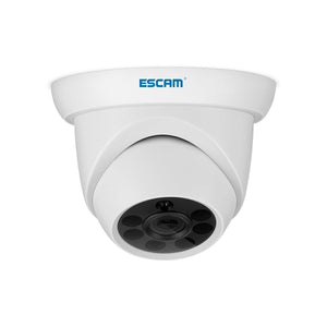 ESCAM QH001 ONVIF H.265 1080P P2P IR Dome IP Camera with Smart Analysis Function - AU Plug