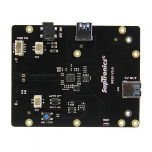 Geekworm Raspberry pi X820 V3.0 2.5" SATA HDD/SSD Storage Expansion Board for Raspberry Pi 3 Model B/ 2B / B+