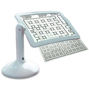 LED Screen Magnifier Desktop Magnifier for Reading - White