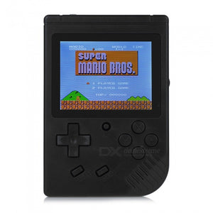Mini Retro Handheld Game Player, 400-in-1 Different Classic Childhood Game Console for Kid Gift - Black