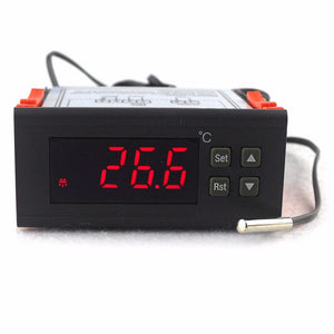 RC-113M AC 220V 2A High Precision PID Digital Thermostat Regulator Termostato Temperature Controller For Incubator Lab Black