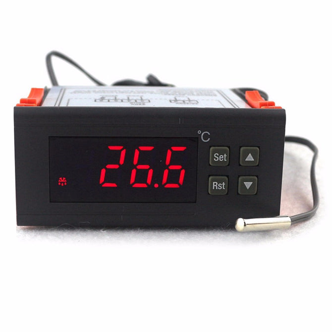RC-113M AC 220V 2A High Precision PID Digital Thermostat Regulator Termostato Temperature Controller For Incubator Lab Black