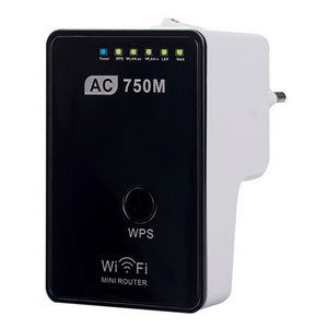 Wireless Router Support Wi-Fi IEEE 802.11 ac / b / g / n Router / AP / Repeater 750M Dual Frequency Convenient Switch