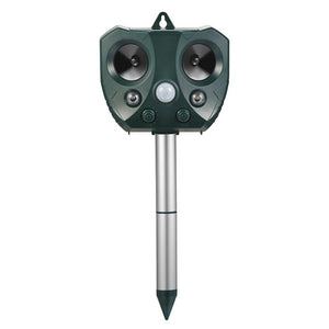 ZHAOYAO Solar Ultrasonic Insect Repellent Bird Expulsion Dog Infrared Animal Drives Bird Animal Pest Repellent