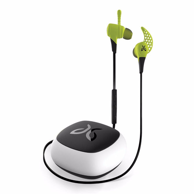JayBird BLUEBUDS X2 Sports Wireless Bluetooth In-Ear Earbuds Earphones With Mic, 8 Hours Standby, Noise Cancelling Green