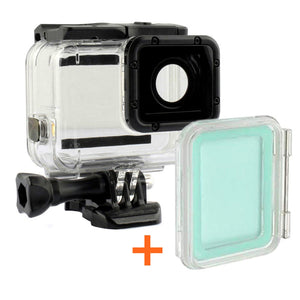 XSUNI Underwater Waterproof Diving Protective Housing Enclosure Case for Gopro Hero 6 5