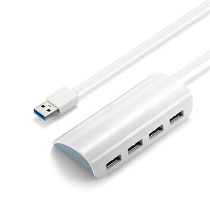 Usb 3.0 Splitter 1 to 4 USB 3.0 4 Ports Hub - White