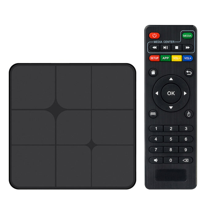 T96 Marx Smart Android TV Box Android 7.1 RK3229 1GB RAM, 8GB ROM - Black EU Plug