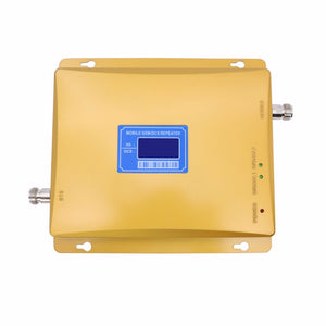 Dual Band DCS 1800Mhz 2100MHz Cell Phone Signal Booster Amplifier EU Plug