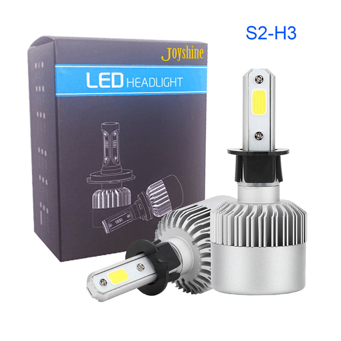Joyshine H3 60W 2000LM COB 6000K LED Conversion Headlight Bulb
