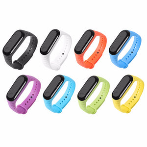 Xiaomi Mi Band 3 Smart Wristband Bracelet Replacement Band Silicone TPU Strap Wristband Blue