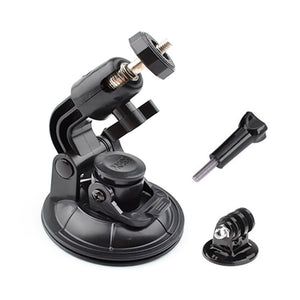 XSUNI Extra Powerful Car Sucker Type Bracket Holder for Sports Camera Gopro