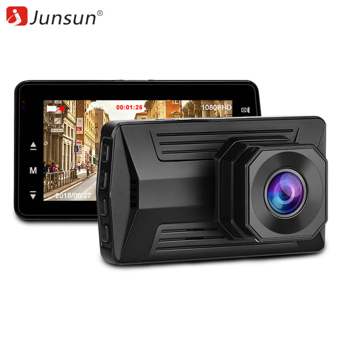 Junsun 2018 New 3" Dash Camera, Full HD 1080P Car DVR Video Drive Recorder Dashcam Autoregistrator Camera Camcorder