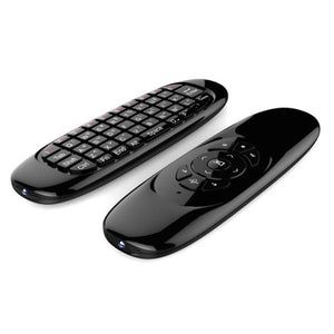 C120 Backlight Fly Air Mouse Wireless Game Keyboard Rechargeable 2.4GHz Universal Smart Control Remote for Android Tv Box PC