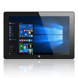 A110 Ultra Slim 10.1" 2 In 1 Tablets Windows 10 2G+32G Intel Quad Core 32GB Tablet Black