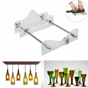 Professional Glass Bottle Cutter Bottle-Cutter, DIY Wine Beer Glass Cutting Tool Machine White