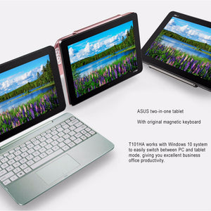 ASUS T101HA 10.1 Inches Win10 2-in-1 Tablet PC / Notebook With 2GB RAM, 32GB ROM Black