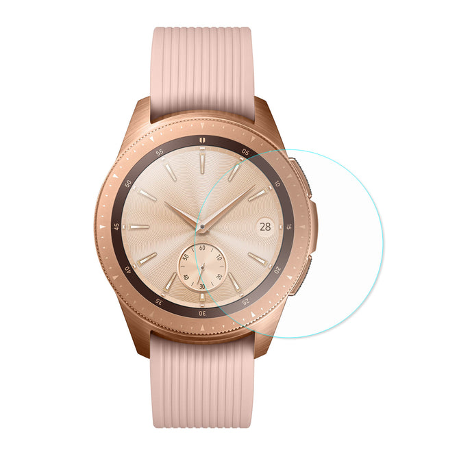 Hat-Prince Ultra Thin Clear Tempered Glass Screen Protector Film for Samsung Galaxy Watch 42mm