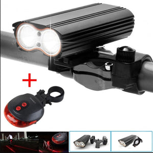 ESAMACT 7000 Lumen XM-L T6 LED Bike Light, USB Rechargeable Bicycle Light Lamp Torch Flashlight