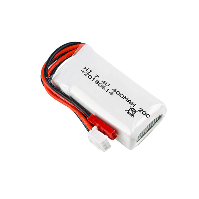 HJ Power 1PCS 7.4V 20C 400mAh Model JST High Lipo Battery for RC Car RC aircraft 3D Aerobatic F3P