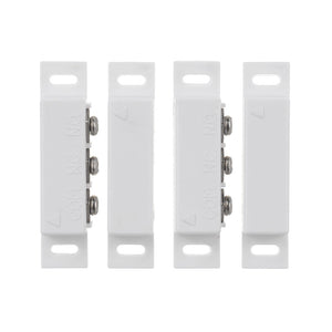 MC-31B 2 Sets Normally Closed / Open Magnetic Door Contact Reed Switches - White