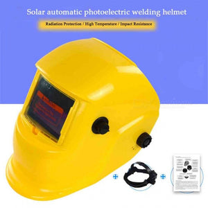 HakkaDeal WN-107B Welding Helmet, Automatic Replacement Welding Mask Head Band - Yellow