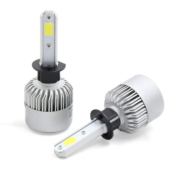 CARKING COB H1 72W 8000LM 6500K LED Headlight Bulb Conversion Kit (2 PCS)