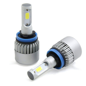 CARKING COB H11 H8 H9 72W 8000LM 6500K LED Headlight Bulb Conversion Kit (2 PCS / NOT for Fog Light)