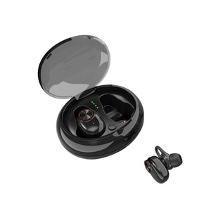 VRrobot TWS-V5 Bluetooth Earphone Wireless Earphone In-Ear earbuds Headphone - Black