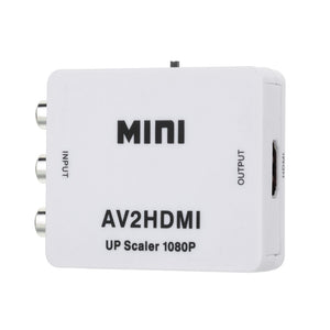 Mini AV to HDMI Converter Adapter - Black