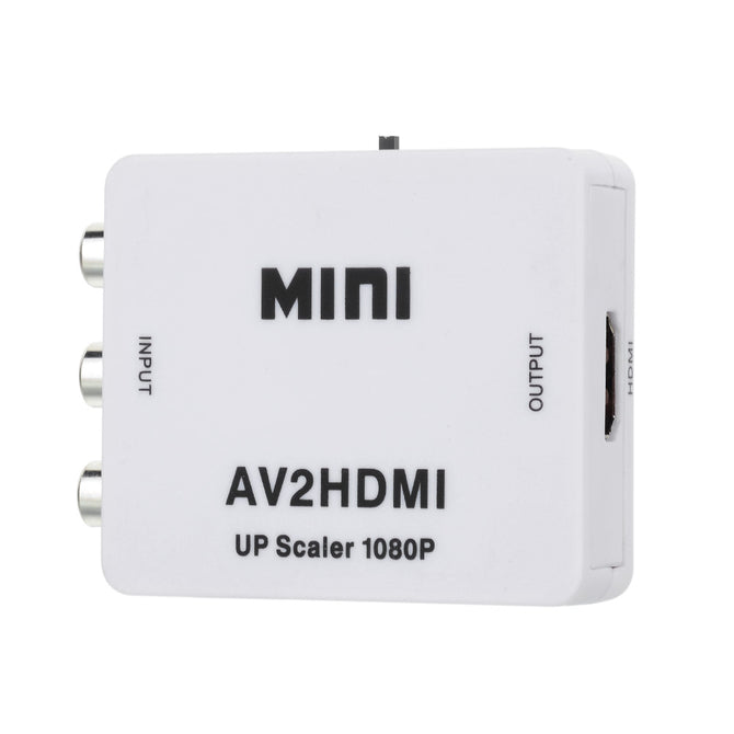 Mini AV to HDMI Converter Adapter - Black