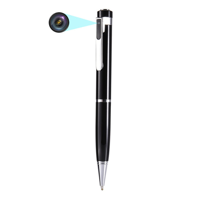 T88 Portable Mini Pen, 1080P HD Camera with 64GB High Speed TF Memory Card for Recordable Photography - Silver