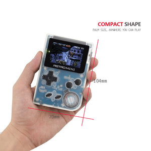 Retro Game Console 32 Bit Portable Mini Handheld Game Players Built-in 940 For GBA Classic Games - White