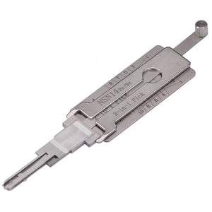LockMall NSN14 2-in-1 Car Door Lock Pick Opener Unlock Tool
