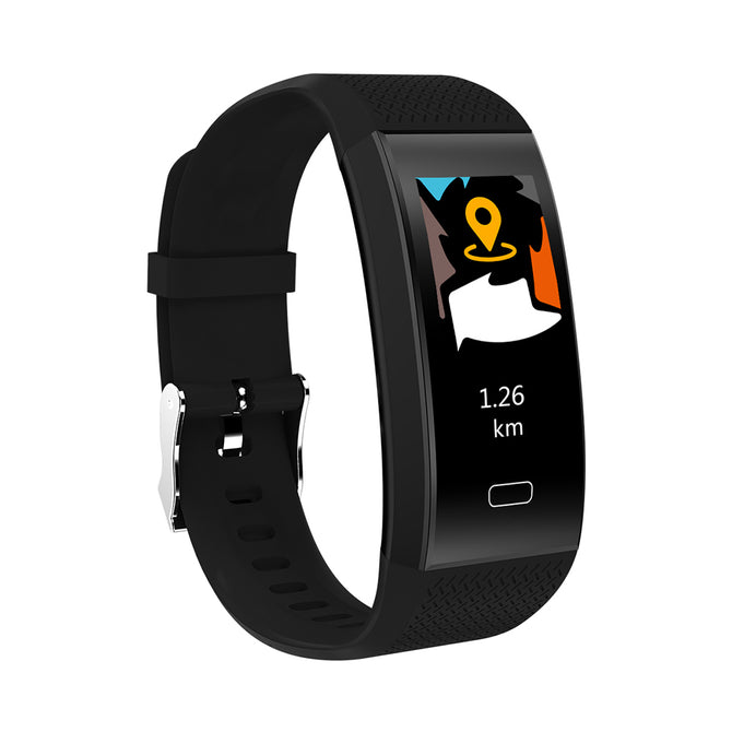 VRrobot TF6 Colorful OLED Screen Bluetooth Smart Bracelet Fitness Tracker - Black