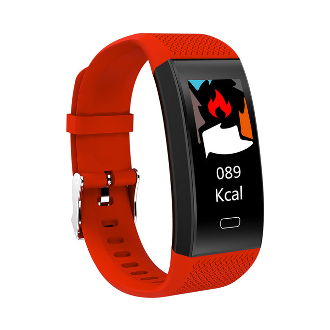 VRrobot TF6 Colorful OLED Screen Bluetooth Smart Bracelet Fitness Tracker - Red